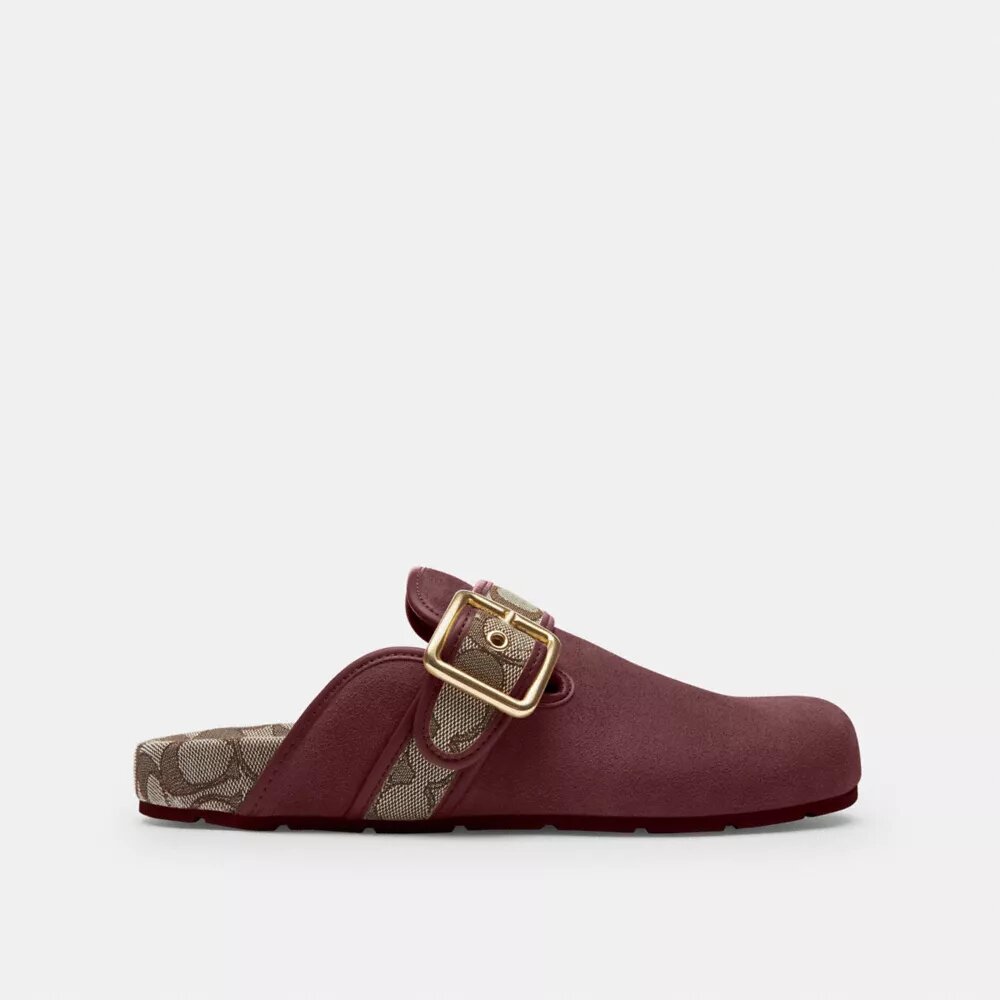 Archival Buckle Clog