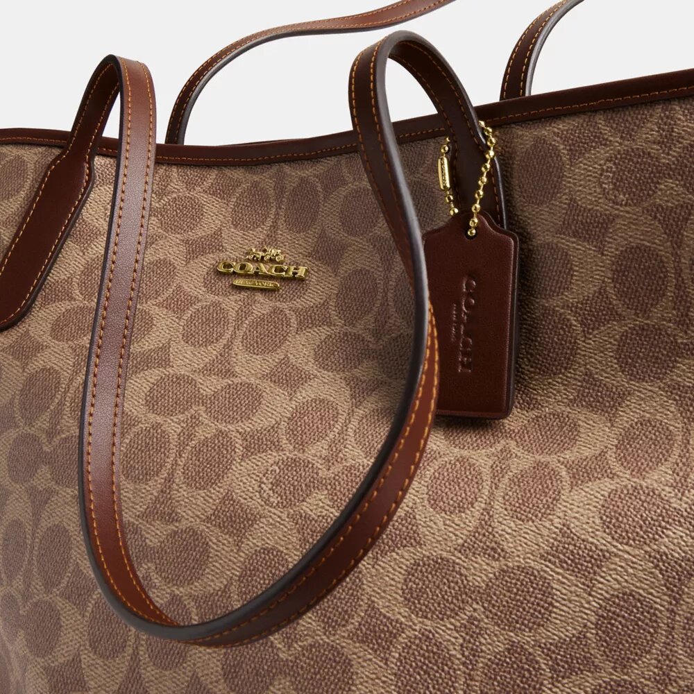 City Tote Bag in Signature Canvas