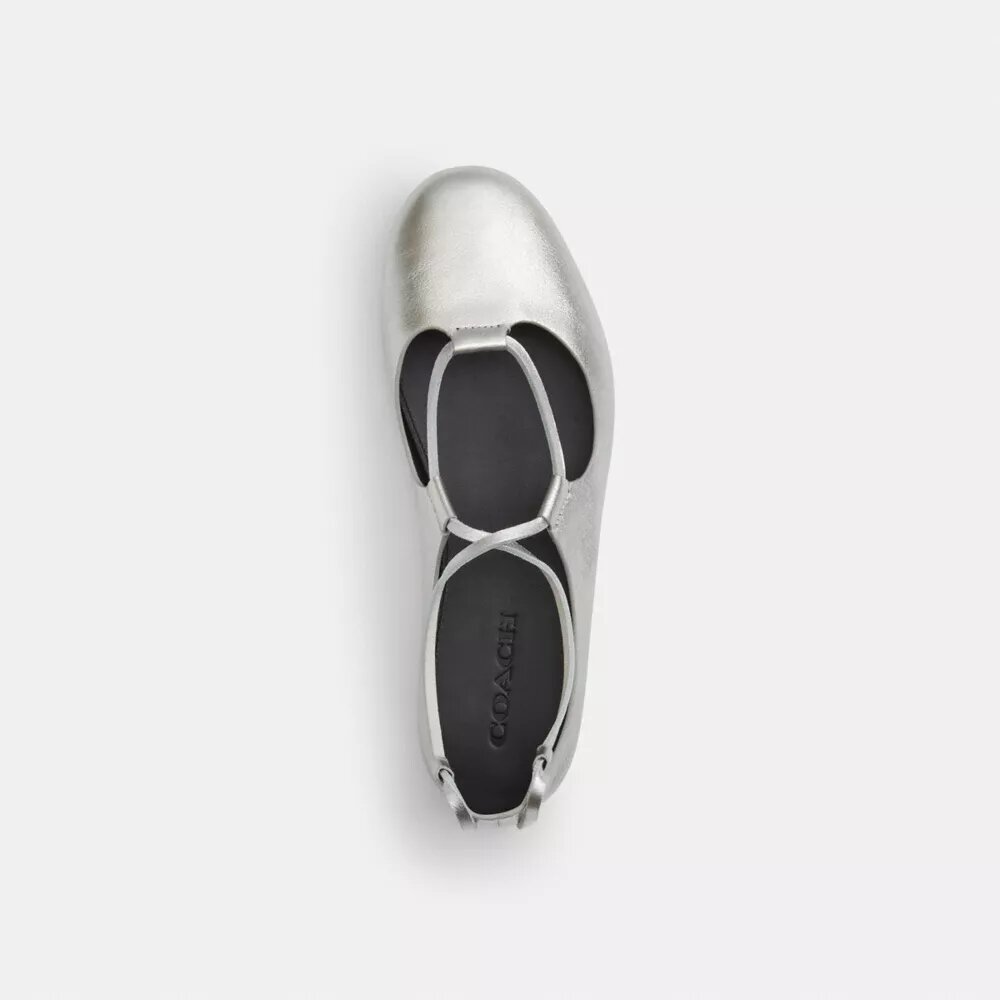 Lace-Up Soft Ballet Flat
