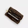 Long Zip Around Wallet in Signature Canvas with Stripe