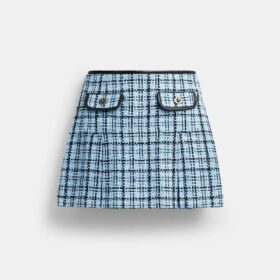 Turnlock Tweed Skirt